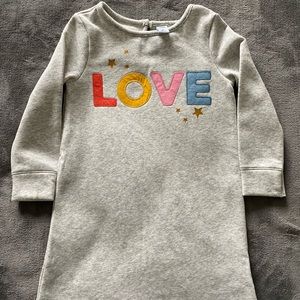 Brand New Old Navy Girls “LOVE” Dress 4T